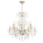 Подвесная люстра Crystal Lux ODELIS SP12 GOLD