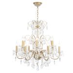 Подвесная люстра Crystal Lux ODELIS SP12 GOLD