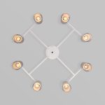 Люстра на штанге Eurosvet Amado 70115/8 белый a061529