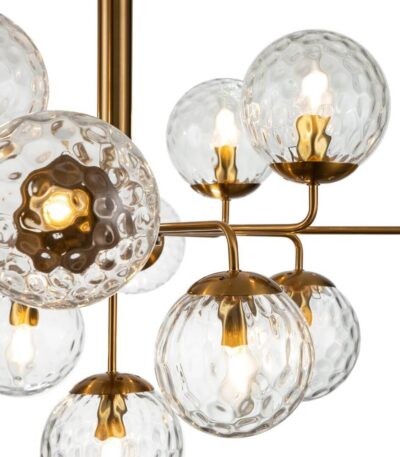 Люстра на штанге Indigo Cocoon 11008/13P Brass V000121