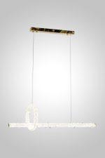 Подвесная люстра AM Group Ovale GD D1000+300