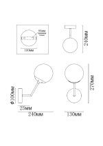 Бра MyFar Solve MR1331-1W