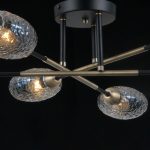 Люстра на штанге Illumico IL0255-6CSQ-79 BK AB