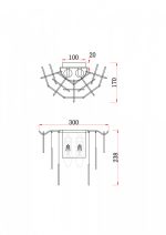 Бра Freya Porto FR5104WL-02BS