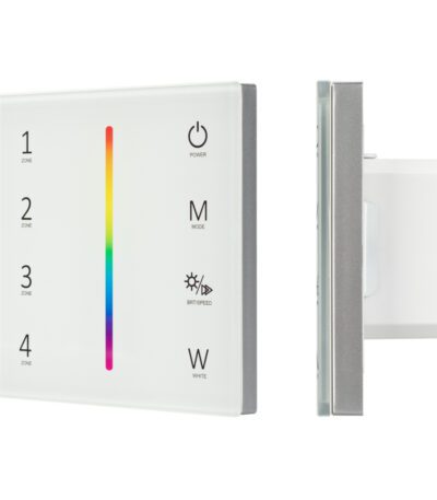 Панель Arlight Sens Smart-P45-RGBW White (230V, 4 зоны, 2.4G) 028140