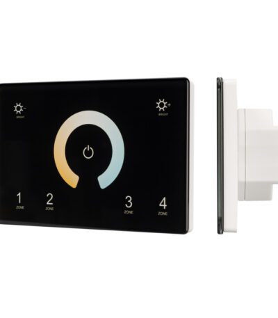 Панель Arlight Sens Smart-P81-Mix Black (230V, 4 зоны, 2.4G) 028401