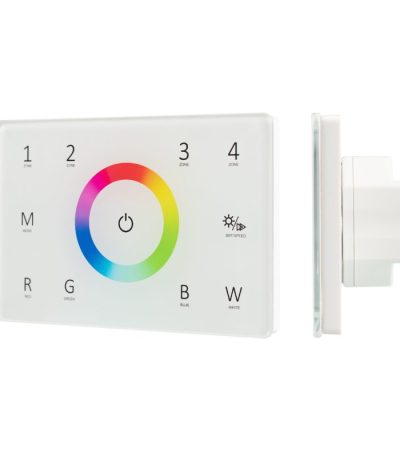 Панель Arlight Sens Smart-P85-RGBW White (230V, 4 зоны, 2.4G) 028404