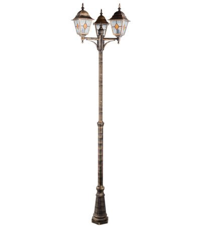 Парковый светильник Arte Lamp Madrid A1542PA-3BN