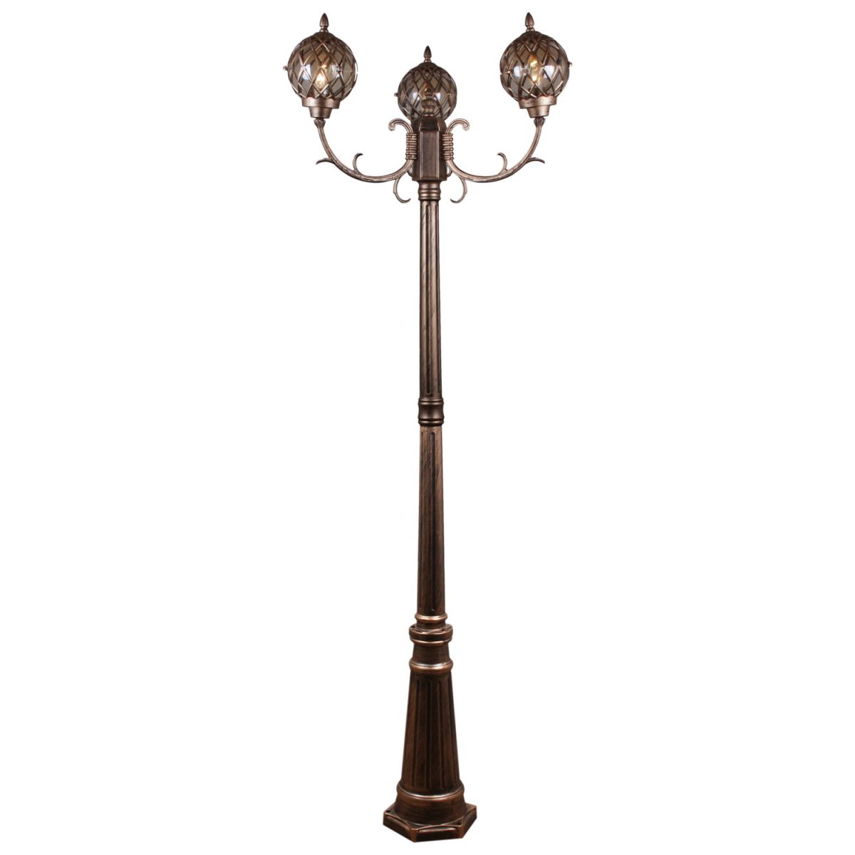 Парковый светильник Reluce 09018-0.7-003SL 2.0m BKG Парковый светильник Reluce 09018-0.7-003SL 2.0m BKG