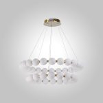 Подвесная люстра AM Group PEARL-D800+600 FGD