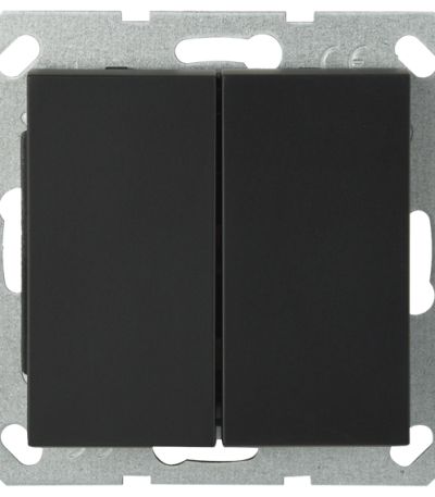 Переключатель 2-клавишный перекрестный Jasmart G3014PB