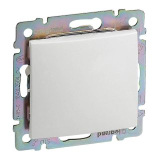 Переключатель одноклавишный промежуточный Legrand Valena 10A 250V белый 694263