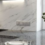 Перекрестный выключатель двухклавишный (серебряный матовый) Werkel W1123065 4690389196881 a064030