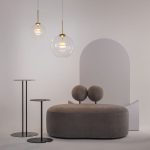 Подвесной светодиодный светильник Maytoni Cometa MOD056PL-L12G3K