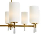 Люстра на штанге Freya Chic FR2031PL-08BS