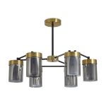 Люстра на штанге Freya Lora FR5432PL-06BBS