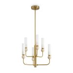 Люстра на штанге Freya Sunspot FR5482CL-06BS1