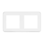 Рамка двухместная Arlight FRM-VERSA-PL-2-WH 043776