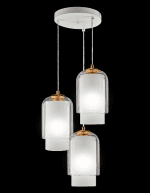 Подвесной светильник 33 Идеи PND105.03.16FG3.001.WH-M16WT