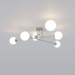 Потолочная люстра Eurosvet Netz 30181/6 хром Smart a062216