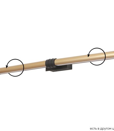 Подсветка для зеркал Crystal Lux PRADA AP16W BRASS