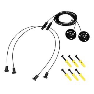 Подвес Arlight LINE-6070 2x2m Set BLACK (Pad 9x2mm) 056257