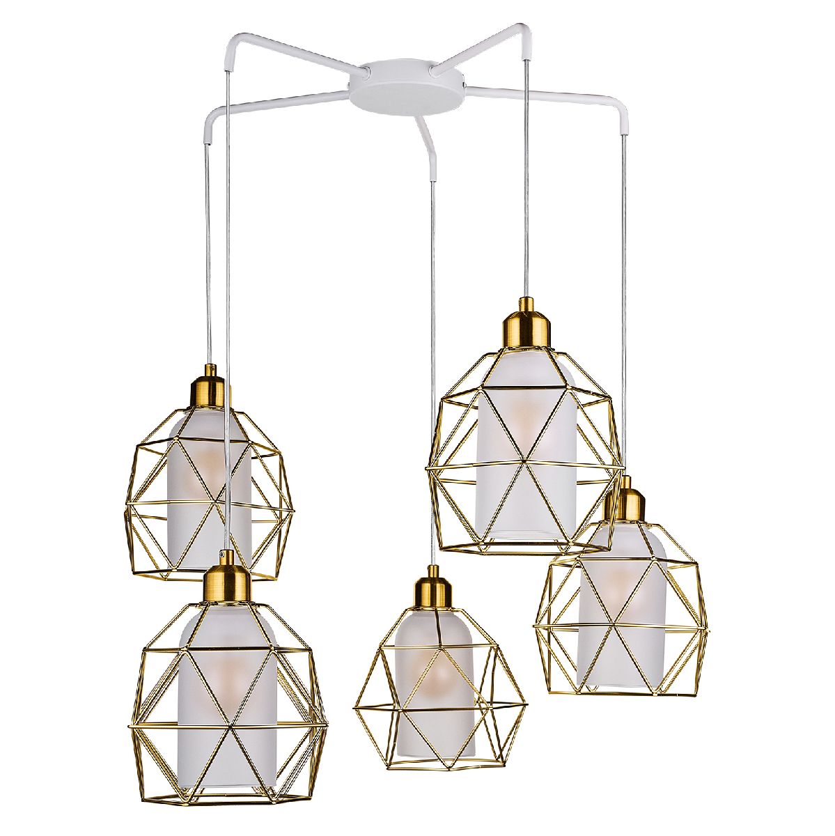 Подвесная люстра 33 Идеи PND16M.05.01.001.WH.PA-M35PA Подвесная люстра 33 Идеи PND16M.05.01.001.WH.PA-M35PA