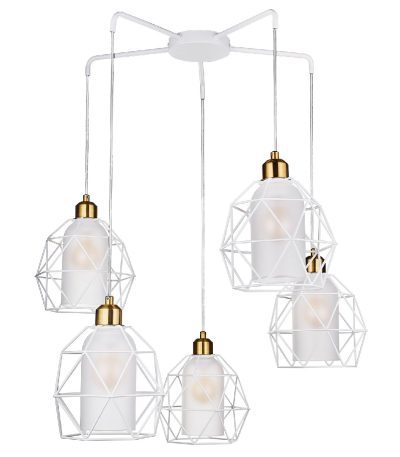 Подвесная люстра 33 Идеи PND16M.05.01.001.WH.PA-M35WH