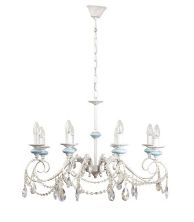 Подвесная люстра Abrasax Christel L.8303-8CREAM/G