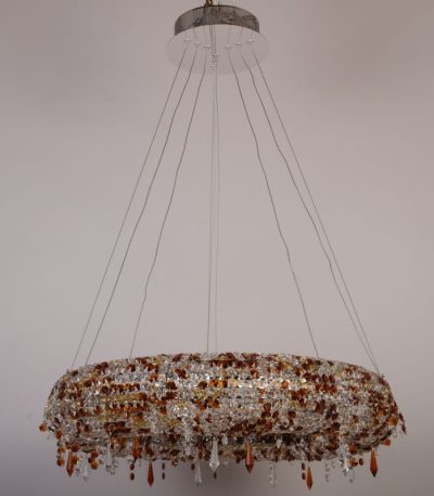 Подвесная люстра Abrasax L.8301-8 BROWN