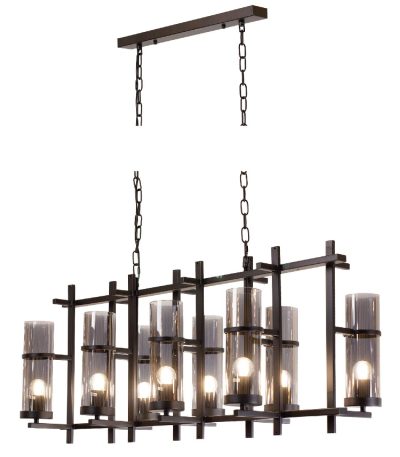 Подвесная люстра AM Group AM273-L8 BK