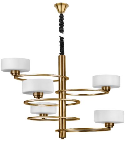 Подвесная люстра AM Group AM3341 SP5 GAB