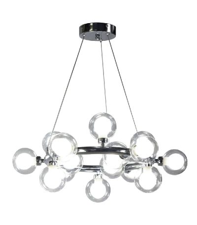 Подвесная люстра AM Group AM470 D500 CHROME