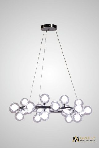 Подвесная люстра AM Group AM470 D700 CHROME