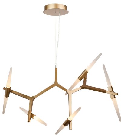 Подвесная люстра AM Group AM68H3103/10W GOLD