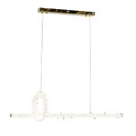 Подвесная люстра AM Group Ovale GD D1000+300