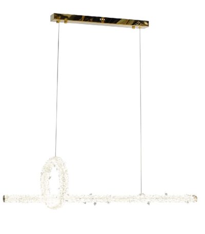 Подвесная люстра AM Group Ovale GD D1000+300