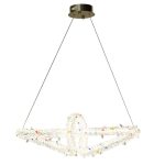 Подвесная люстра AM Group Ovale GD D600