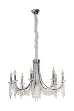 Подвесная люстра AM Group VIORE SP8 Chrome