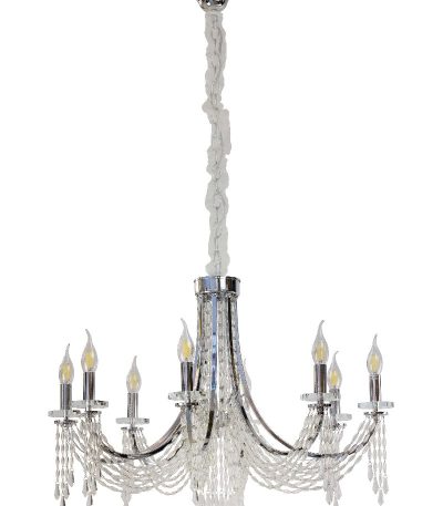 Подвесная люстра AM Group VIORE SP8 Chrome