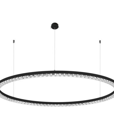 Подвесная люстра Arlight SP-DIAMOND-R1250-80W Warm3000 (BK, 45 deg, 230V, TRIAC) 054491