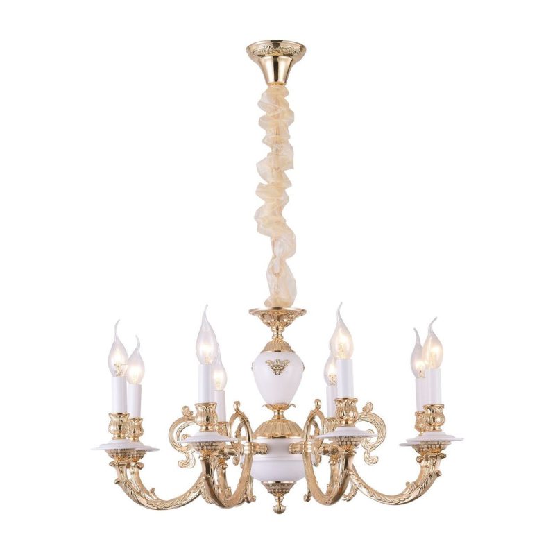 Подвесная люстра Arte Lamp A8020LM-8WG Подвесная люстра Arte Lamp A8020LM-8WG