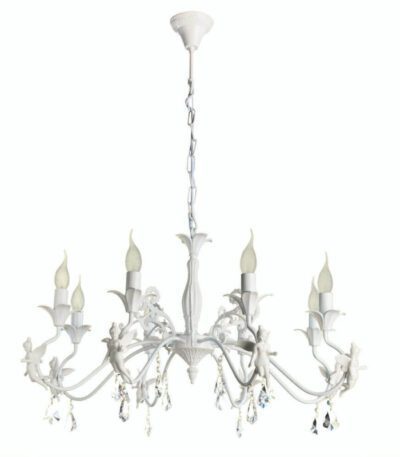 Подвесная люстра Arte Lamp Angelina A5349LM-8WH
