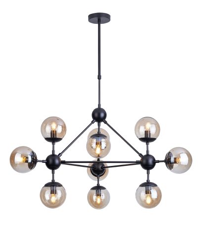 Подвесная люстра Arte Lamp Bolla A1664SP-10BK