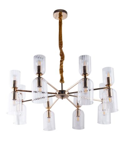 Подвесная люстра Arte Lamp Charm A1623LM-16GO