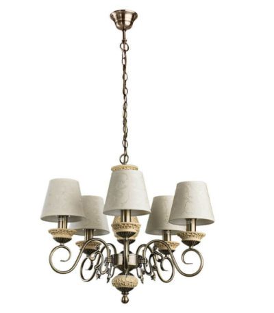 Подвесная люстра Arte Lamp Ivory A9070LM-5AB