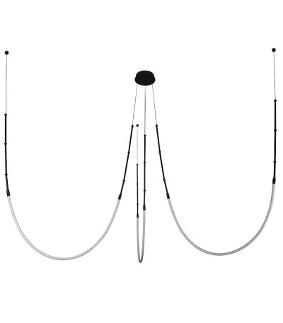 Подвесная люстра Arte Lamp Klimt A2850SP-38BK