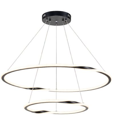 Подвесная люстра Arte Lamp Veritate A2211SP-2BK