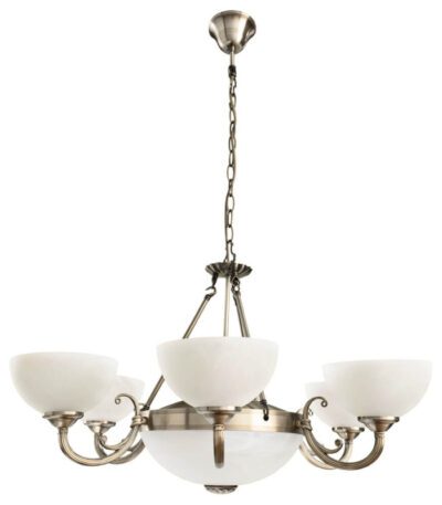 Подвесная люстра Arte Lamp Windsor White A3777LM-6-2AB