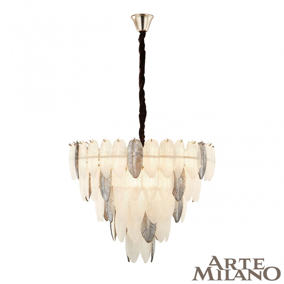 Подвесная люстра Arte Milano 0608B.D750.H600.E14.18 G Подвесная люстра Arte Milano 0608B.D750.H600.E14.18 G